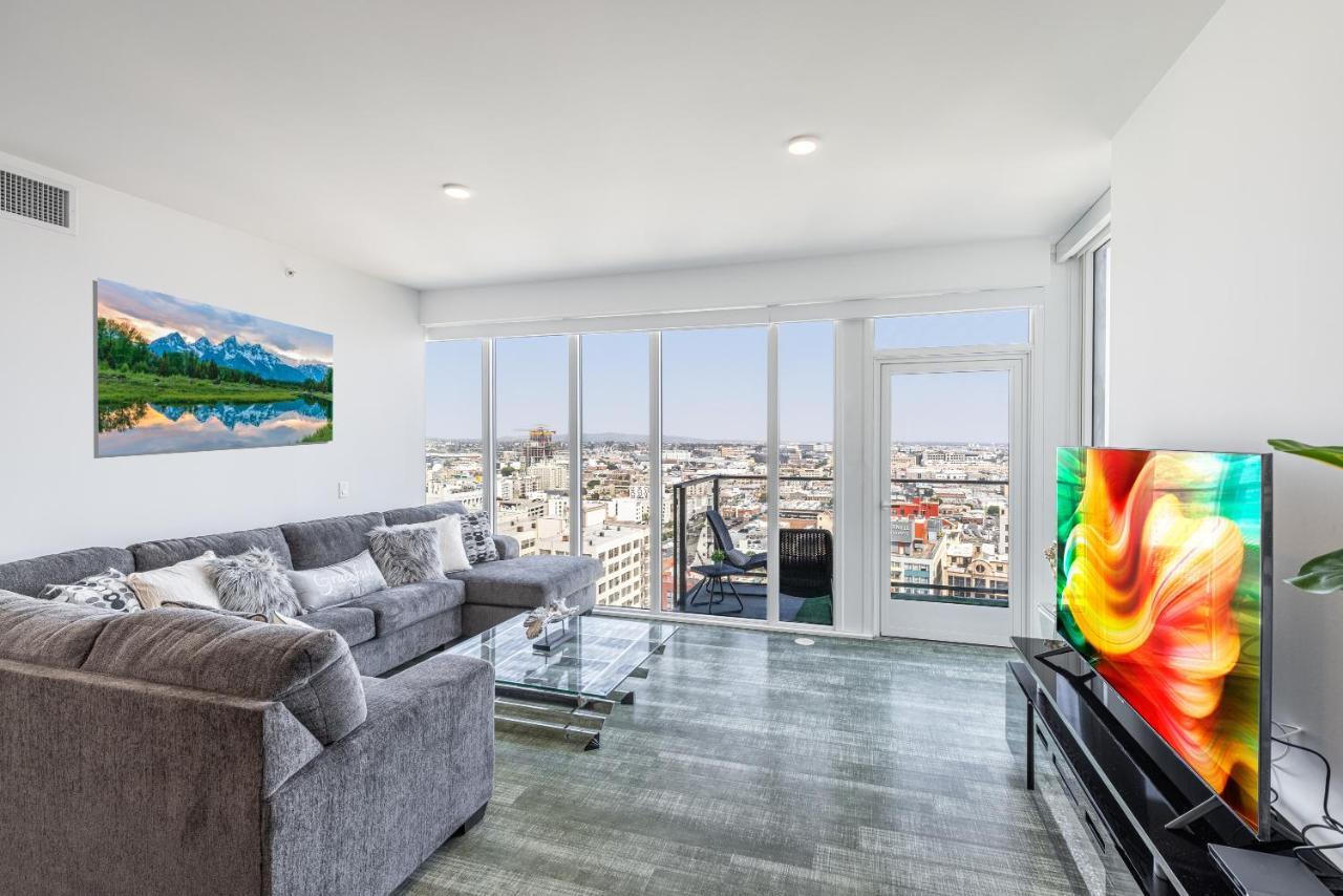 Top Floor High Rise 3 Bed Dtla Skyscraper Penthouse Los Angeles Exterior photo