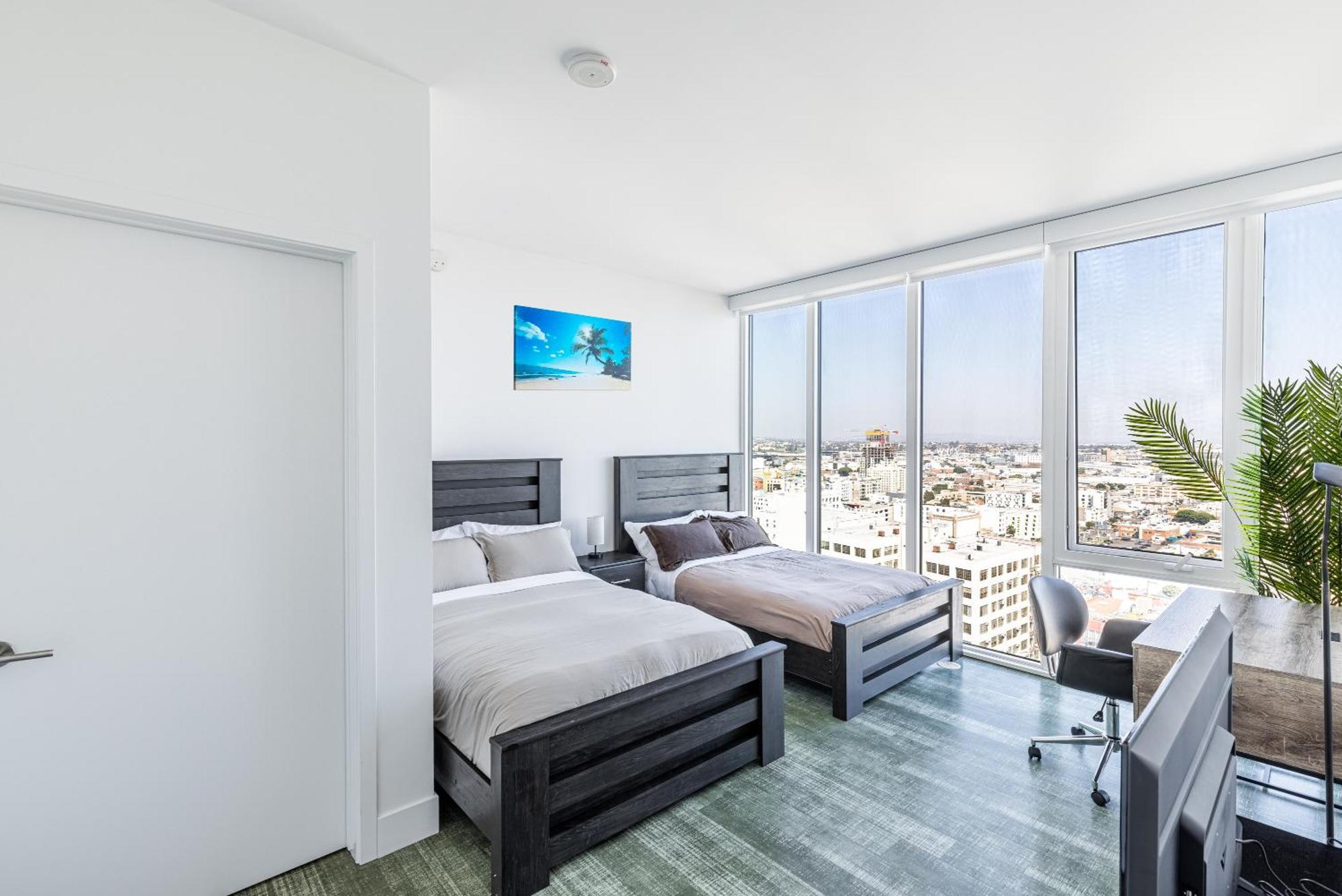 Top Floor High Rise 3 Bed Dtla Skyscraper Penthouse Los Angeles Exterior photo